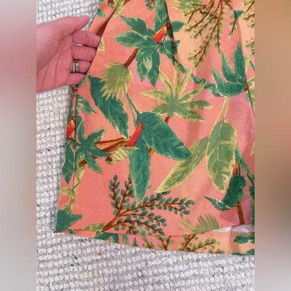 Monteau Los Angeles Linen Blend Shorts NWT - Picture 4 of 10